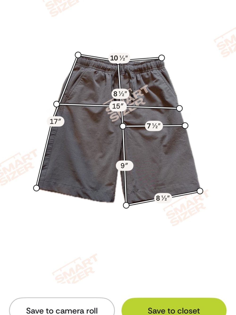 Two Bixby Nomad Boys 10 Hybrid Gray Pull On Shorts Drawstring Elastic Waist Lot - Picture 9 of 10